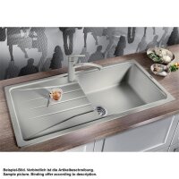 BLANCO Einbauspüle SONA XL 6 S Silgranit Vulkangrau