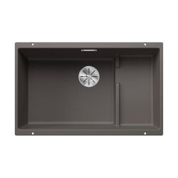 BLANCO Unterbaubecken SUBLINE 700-U Level Silgranit, InFino Vulkangrau