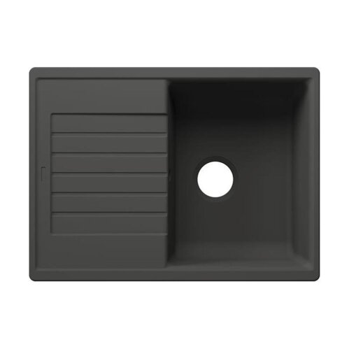 BLANCO Einbauspüle ZIA 45 S Compact Silgranit Vulkangrau
