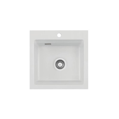 Systemceram Einbaubecken KeraDomo KARA 51 Handbetätigung Satin
