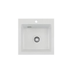 Systemceram Einbaubecken KeraDomo KARA 51 Handbetätigung Satin