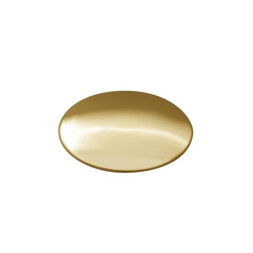 Systemceram Sink and Shower Cover Ablaufabdeckung Mattgold