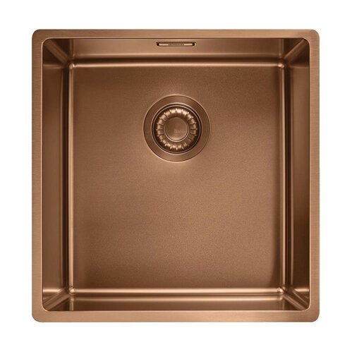 Franke Einbaubecken Mythos Masterpiece BXM 210 / 110-40 Edelstahl PVD Copper, Druckknopfventil