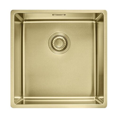 Franke Einbaubecken Mythos Masterpiece BXM 210 / 110-40 Edelstahl PVD Gold, Druckknopfventil