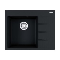 Franke Einbauspüle Centro CNG 611-62 A Fragranit Onyx Becken links