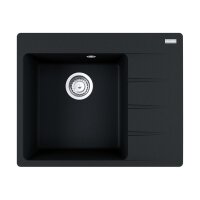 Franke Einbauspüle Centro CNG 611-62 A Fragranit Onyx Becken links