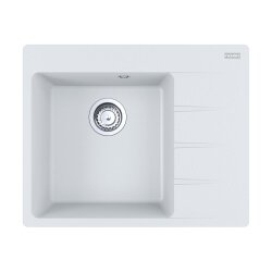 Franke Einbauspüle Centro CNG 611-62 A Fragranit Glacier Becken links