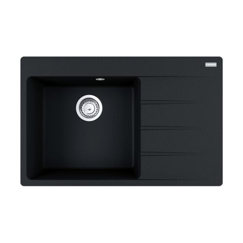 Franke Einbauspüle Centro CNG 611-78 A Fragranit Onyx, Becken links