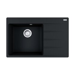 Franke Einbauspüle Centro CNG 611-78 A Fragranit Onyx, Becken links