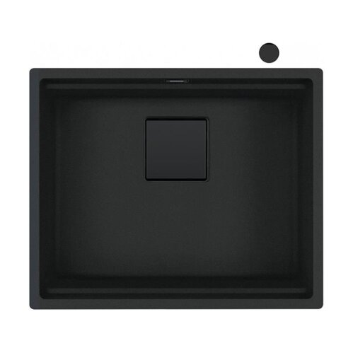 Franke Unterbauspüle Kubus 2 KNG 110-52 Fragranit Black Matt - Black Collection