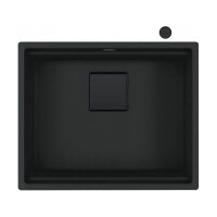 Franke Unterbauspüle Kubus 2 KNG 110-52 Fragranit Black Matt - Black Collection