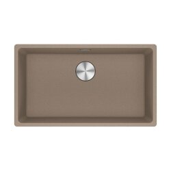 Franke Unterbaubecken Maris MRG 110-72 Fragranit Cashmere, Druckknopfventil