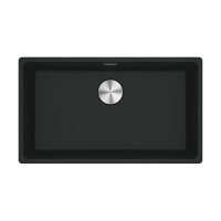 Franke Unterbaubecken Maris MRG 110-72 Fragranit Black Matt, Handbetätigung