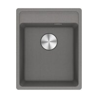 Franke Einbaubecken Maris MRG 210-37 A Fragranit flächenbündig einbaubar, Steingrau, Handbetätigung