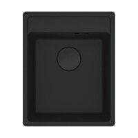 Franke Einbaubecken Maris MRG 210-37 A Fragranit flächenbündig einbaubar, Black Matt - Black Collection