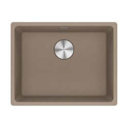 Franke Einbaubecken Maris MRG 210-52 Fragranit flächenbündig einbaubar, Cashmere, Druckknopfventil