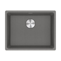 Franke Einbaubecken Maris MRG 210-52 Fragranit flächenbündig einbaubar, Steingrau, Druckknopfventil