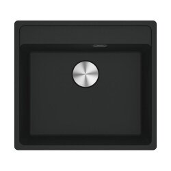 Franke Einbaubecken Maris MRG 210-52 A Fragranit flächenbündig einbaubar, Black Matt, Handbetätigung