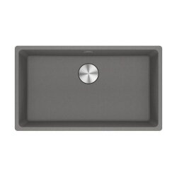 Franke Einbaubecken Maris MRG 210-72 Fragranit flächenbündig einbaubar, Steingrau, Handbetätigung