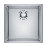 Franke Unterbaubecken Maris MRX 110-40 Edelstahl, Drehknopfventil