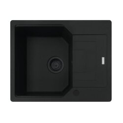 Franke Einbauspüle Urban UBG 611-62 Fragranit Black Matt - Black Collection