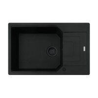 Franke Einbauspüle Urban UBG 611-78 XL Fragranit Black Matt - Black Collection