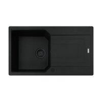 Franke Einbauspüle Urban UBG 611-86 Fragranit Black Matt - Black Collection