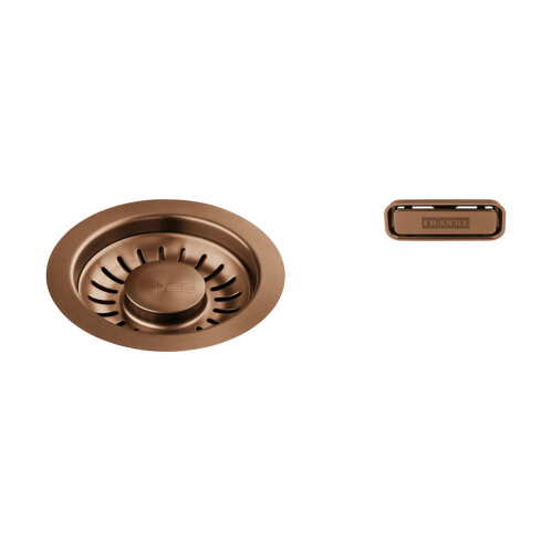 Franke Mythos Masterpiece BXM Zubehör Stopfenventil-Set Edelstahl PVD Copper