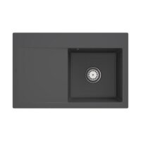 Villeroy & Boch Einbauspüle Subway Style 45 Classicline i4 Graphit mit Handbetätigung Becken rechts