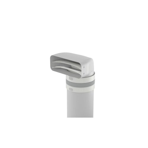 Naber COMPAIR System Ø 150 Prime P-UR 150 Umlenkstück 90° mit Rundrohr