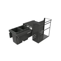 Naber Abfallsammler Cox® Base Q 360 S/400-2, für Frontauszug, zur Kombination mit Quooker Wasserreservoir