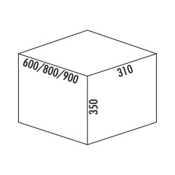 Naber Abfallsammler Cox Stand-UP® 350 K/600-3,...