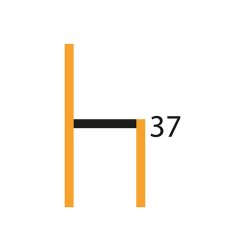 Naber Hocker Sera V, Gestell schwarz