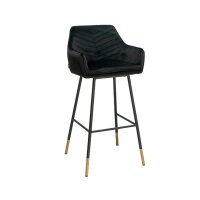Naber Hocker Sera V, Gestell schwarz