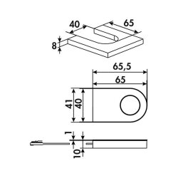LUMICA Duo Farbwechsel LED, Glasboden-Leuchte