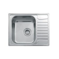 Reginox Clean & Care Einbauspüle Admiral 40 (L) KG-CC Edelstahl (304) ohne Überlauf