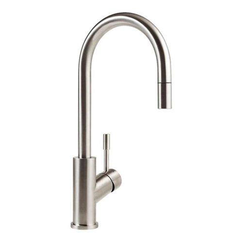 Villeroy & Boch Küchenarmatur Umbrella Flex Edelstahl massiv | Hochdruck