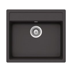 Schock Unterbaubecken Cristadur Mono N-100 U Green Line Dusk DSK Handbedienung