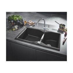 Grohe Küchenarmatur Minta, C-Auslauf, schwenkbarer...