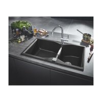Grohe Küchenarmatur Minta, C-Auslauf, schwenkbarer Rohrauslauf, chrom