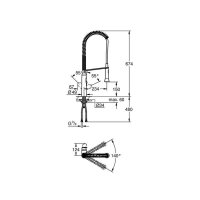 Grohe Küchenarmatur K7, Profi-Brause