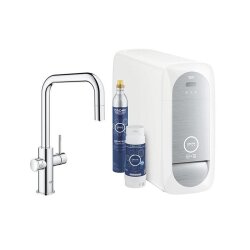 Grohe Küchenarmatur Blue Home U-Auslauf (ausziehbarer Auslauf)