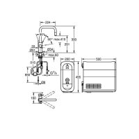 Grohe Küchenarmatur Blue Home U-Auslauf (ausziehbarer Auslauf)