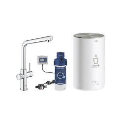 Grohe Küchenarmatur Red Duo L-Auslauf Boiler M