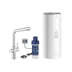 Grohe Küchenarmatur Red Duo L-Auslauf, Boiler L