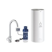 Grohe Küchenarmatur Red Mono C-Auslauf, Boiler L, chrom