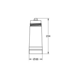 Grohe Austauschfilter für Grohe Blue und Grohe Red Wassersysteme, Filter S-Size