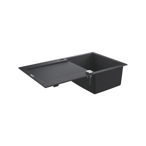 Grohe Einbauspüle K500 50-C 86/50 1.0 rev, granit schwarz