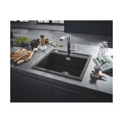 Grohe Einbaubecken K700 60-C 56/51 1.0, granit schwarz
