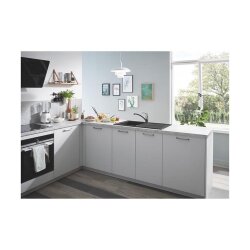 Grohe Einbauspüle K400 60-C 100/50 1.0 rev, granit schwarz